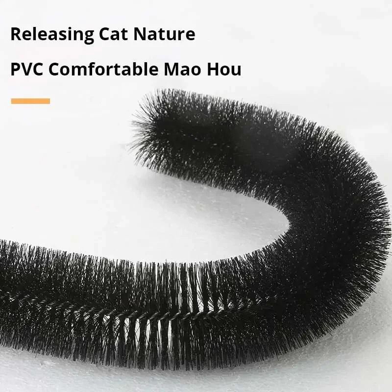 Cat Toy Arch Self Groomer – Feline Massage Brush & Scratching Pad