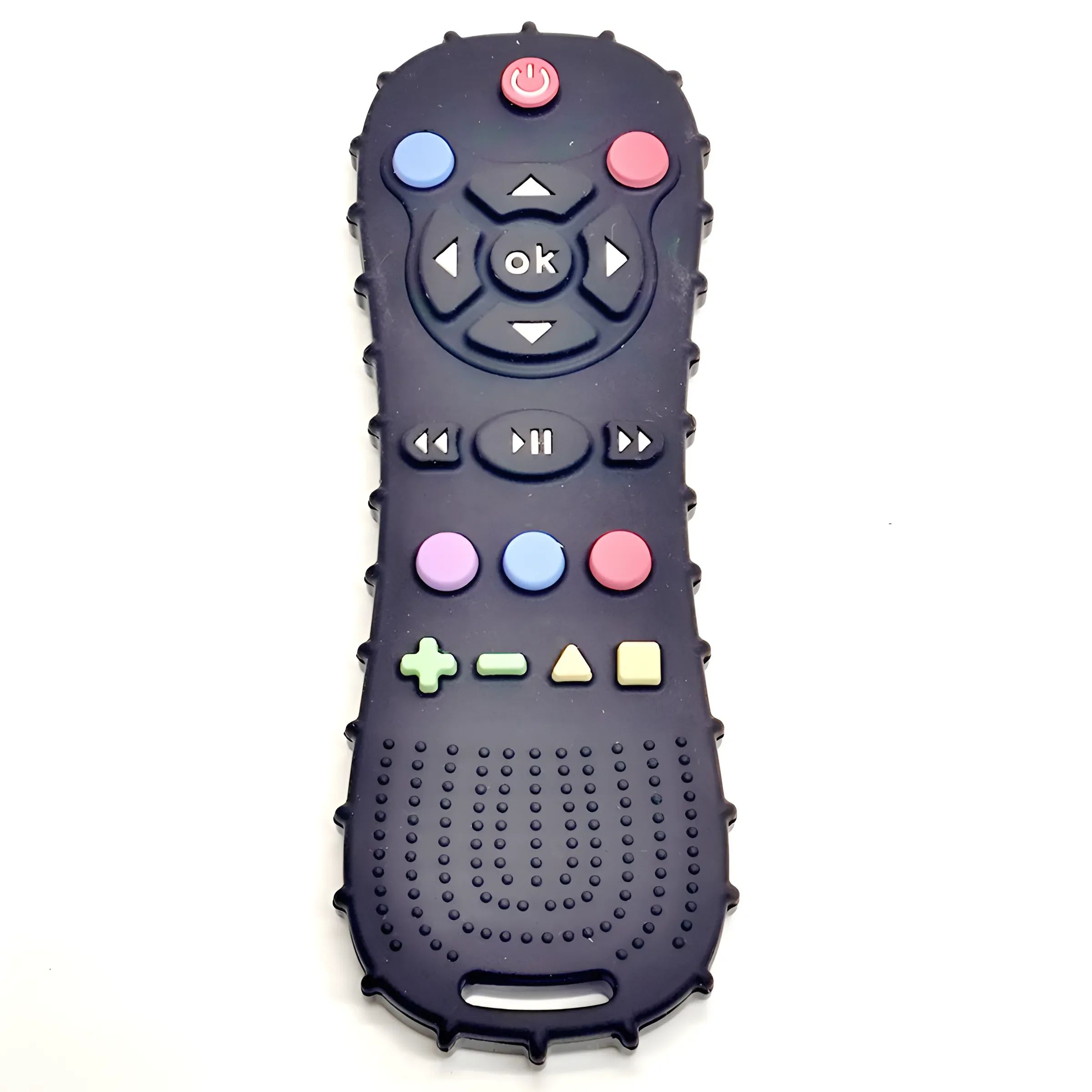 Baby Silicone Remote Teether, Teething Stick Pacifier Glove Toy Set