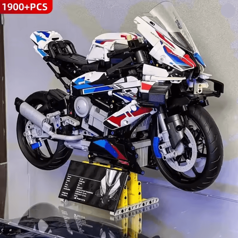 MotoBuild Simulation Motorcycle Building Blocks Model