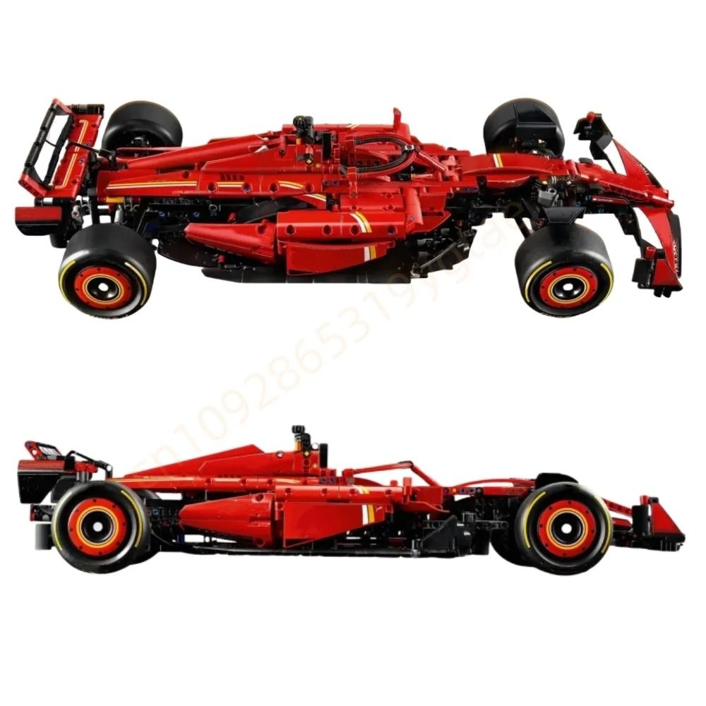Racing Car Building Block Set 1361pcs Mechanical Assembly Model Toy