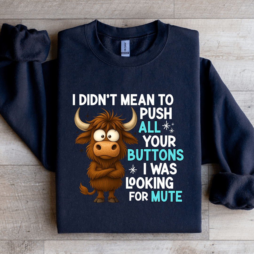 I Didn't Mean To Push Sweatshirt