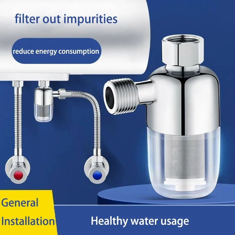 Shower Water Filter Universal Faucet Filter Anti Scale Water Purifier