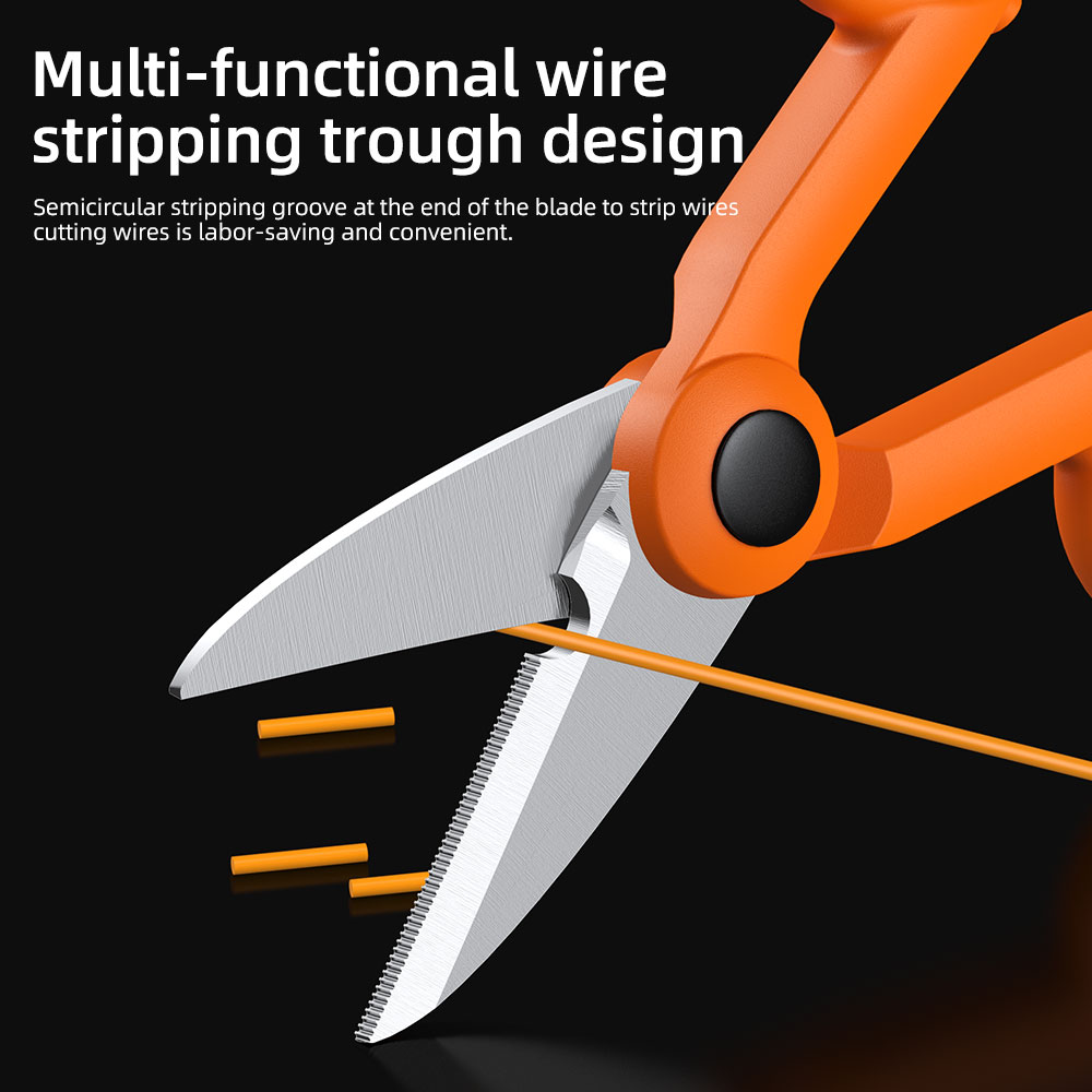Fiber Optic Aramid Scissors Precision Fibre Stripping Tool for Optical Fiber Handwork