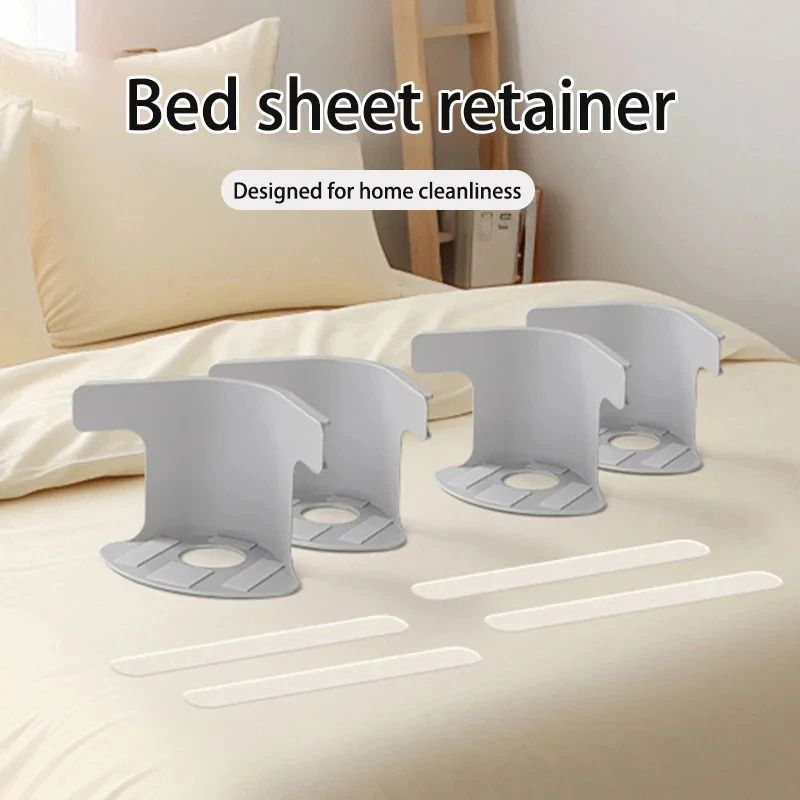 Bed Sheet Corner Tighteners Anti Slip Bedsheet Retainer Set of 4