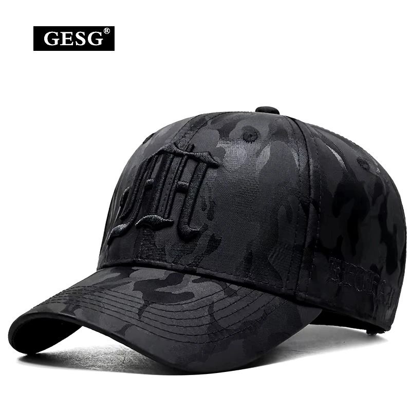 Tactical Camouflage Embroidered Baseball Cap