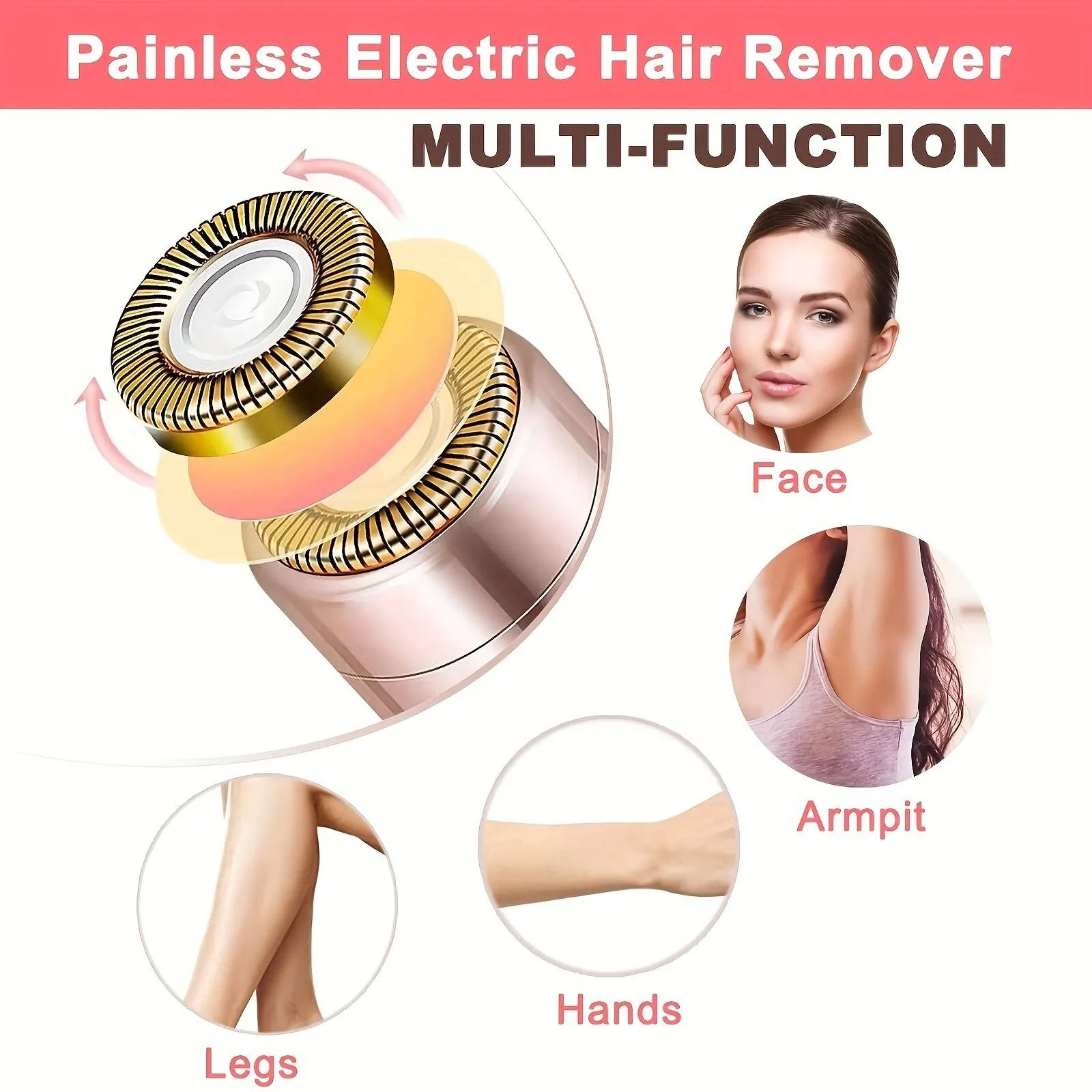 Portable Lipstick Electric Hair Removal Tool