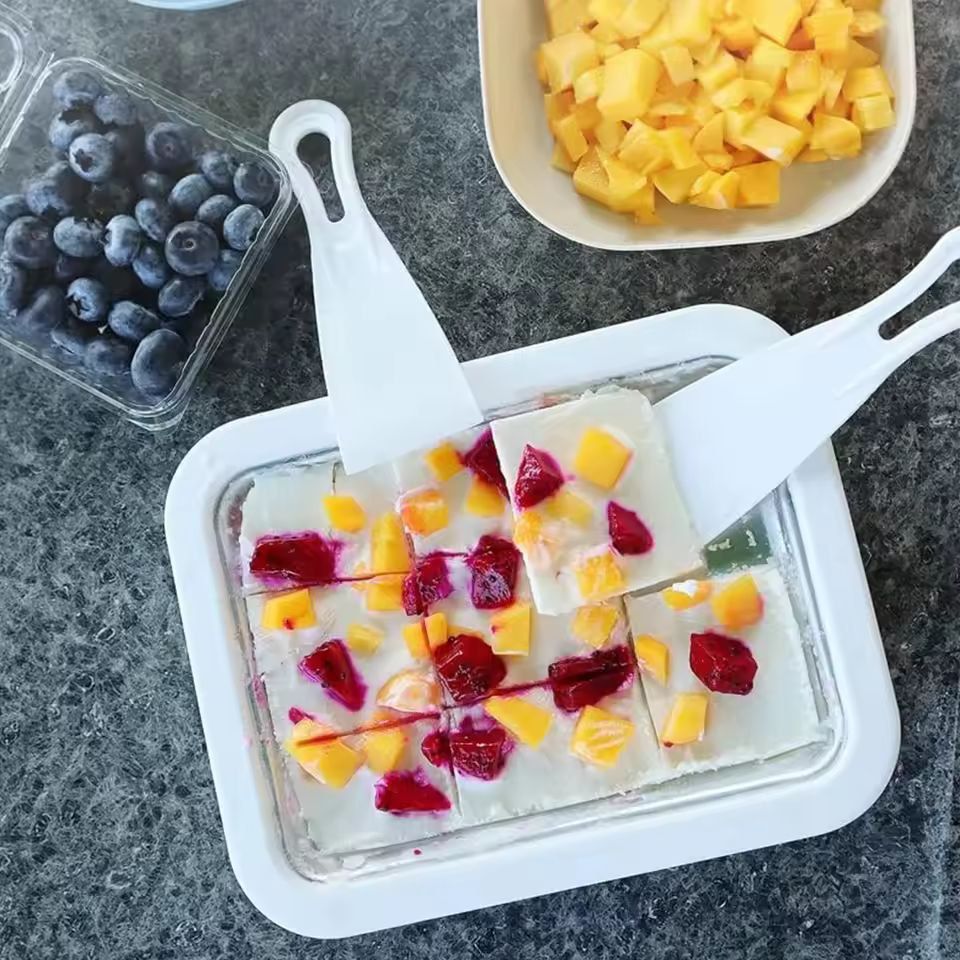 ChillCraft Instant Ice Cream Roll Maker Pan – DIY Frozen Yogurt & Sorbet Station