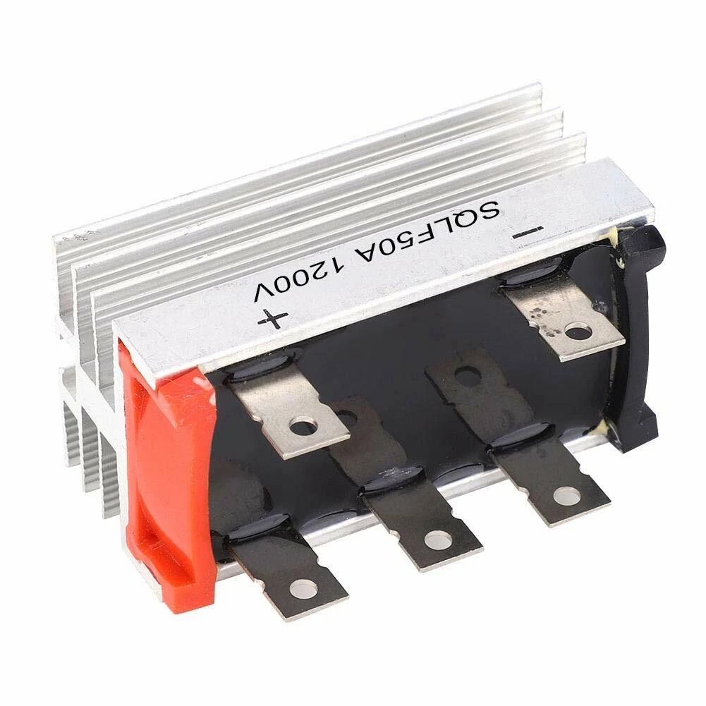 Bridge Rectifier 3 Phase Diode to DC Power Components