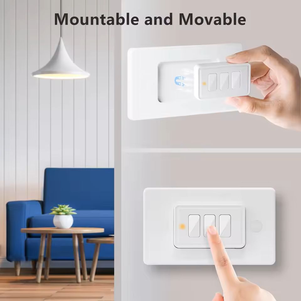 Smart ZigBee Scene Switch 3 Button Remote Control