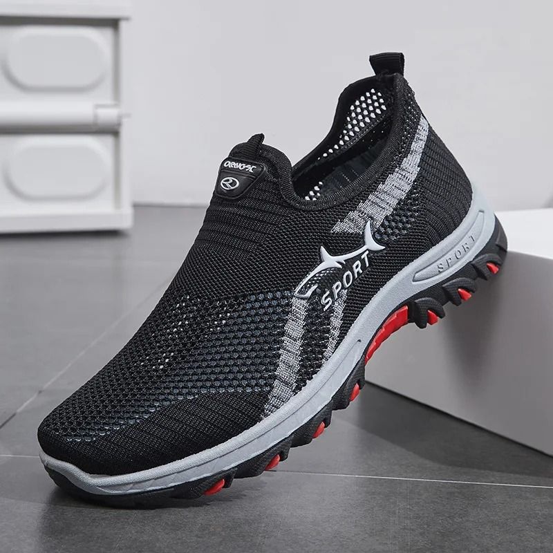 Men Summer Mesh Sneakers Lightweight Casual Walking Shoes