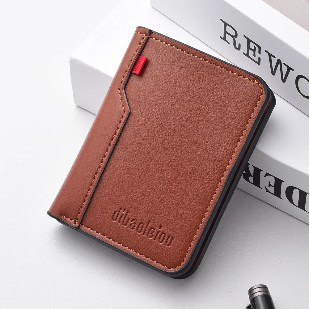 Mini PU Leather Credit Card Wallet Holder