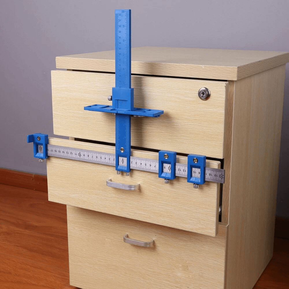 Drill Punch Locator Ruler Tool