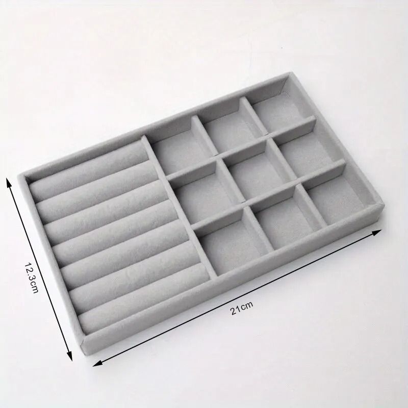 Velvet Jewelry Display Tray