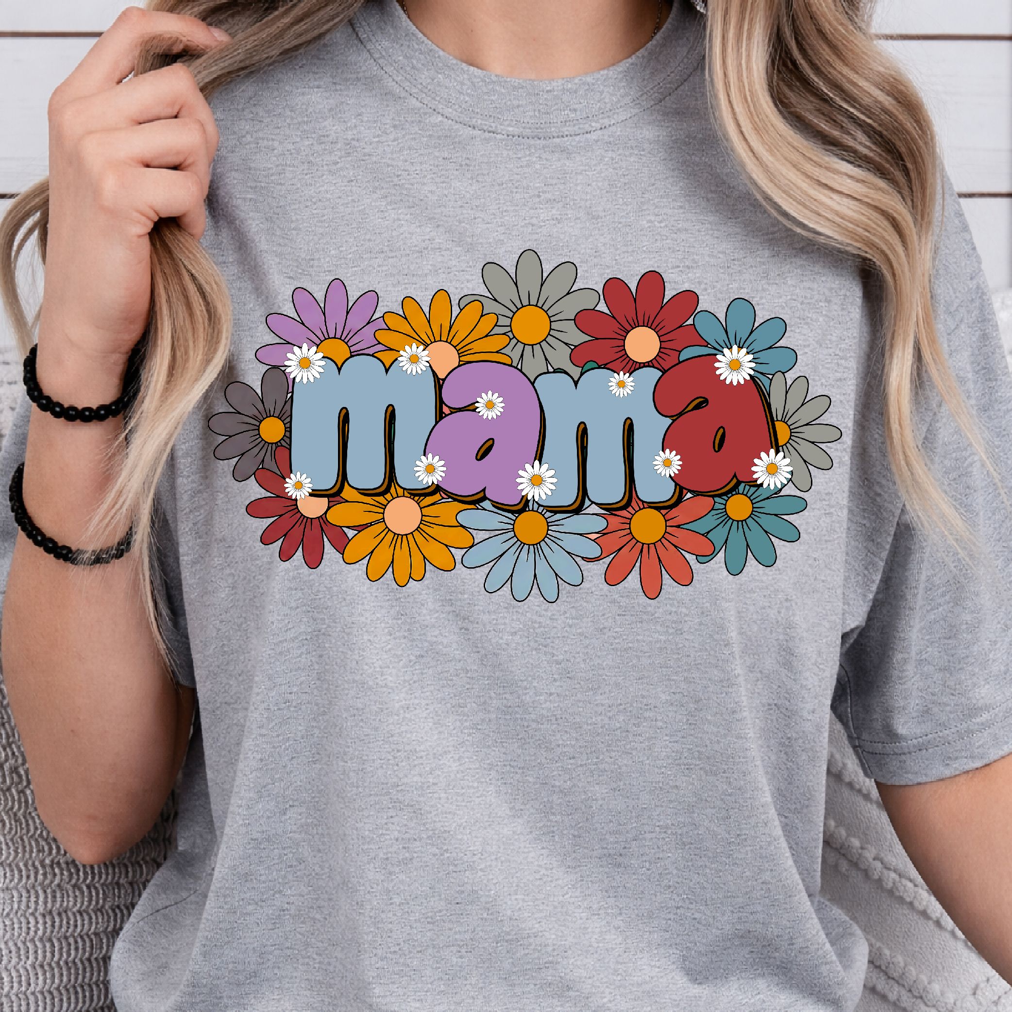 Mama Shirt Mom T-Shirt Cute Mama Tee Mother's Day Shirt