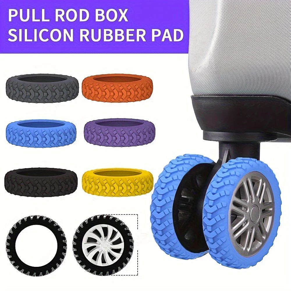 Silicone Luggage Wheel Cover Set