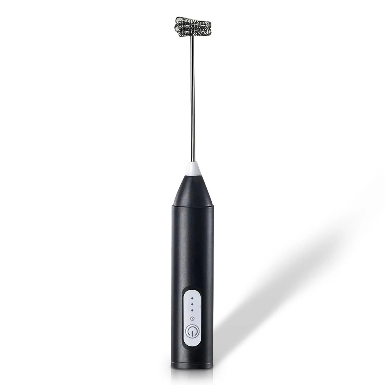 Rechargeable Electric Milk Frother 3-Speed Handheld Foam Maker – Coffee Mixer & Egg Beater Tool