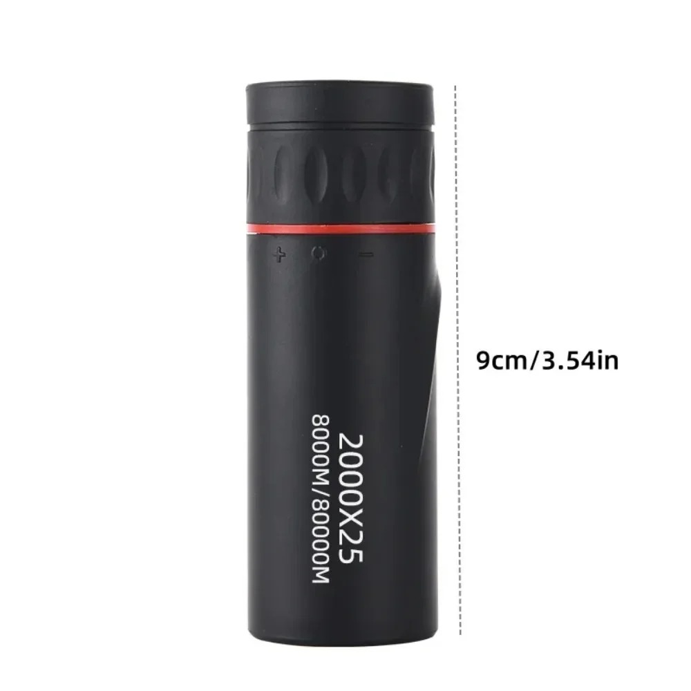 Monocular Telescope Mini Portable Mobile Phone Telescope with Holder, Camping, Hunting, Bird Watching Telescope