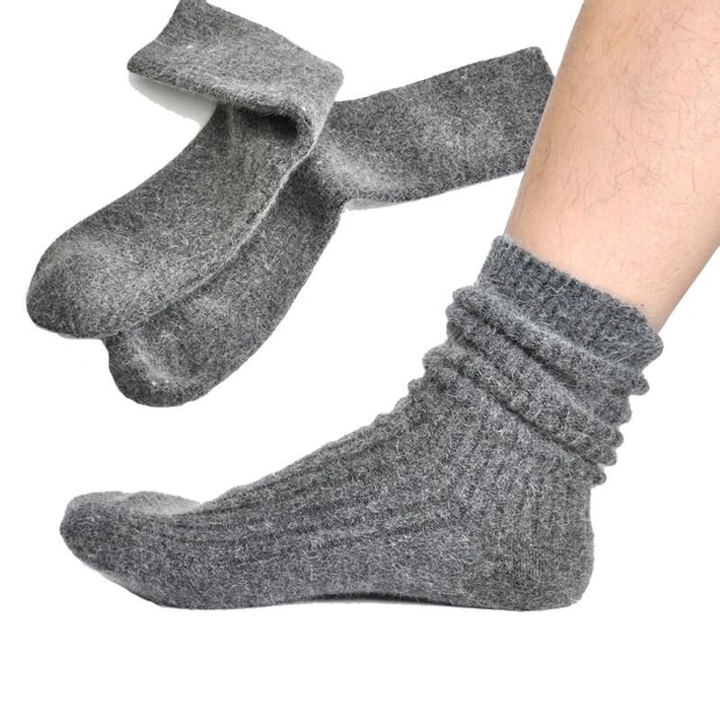 Mens Super Thick Merino Wool Business Socks 3 Pair Set