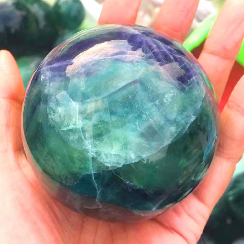 Natural Rose Quartz Crystal Ball | Polished Pink Reiki Healing Sphere (4-7cm)