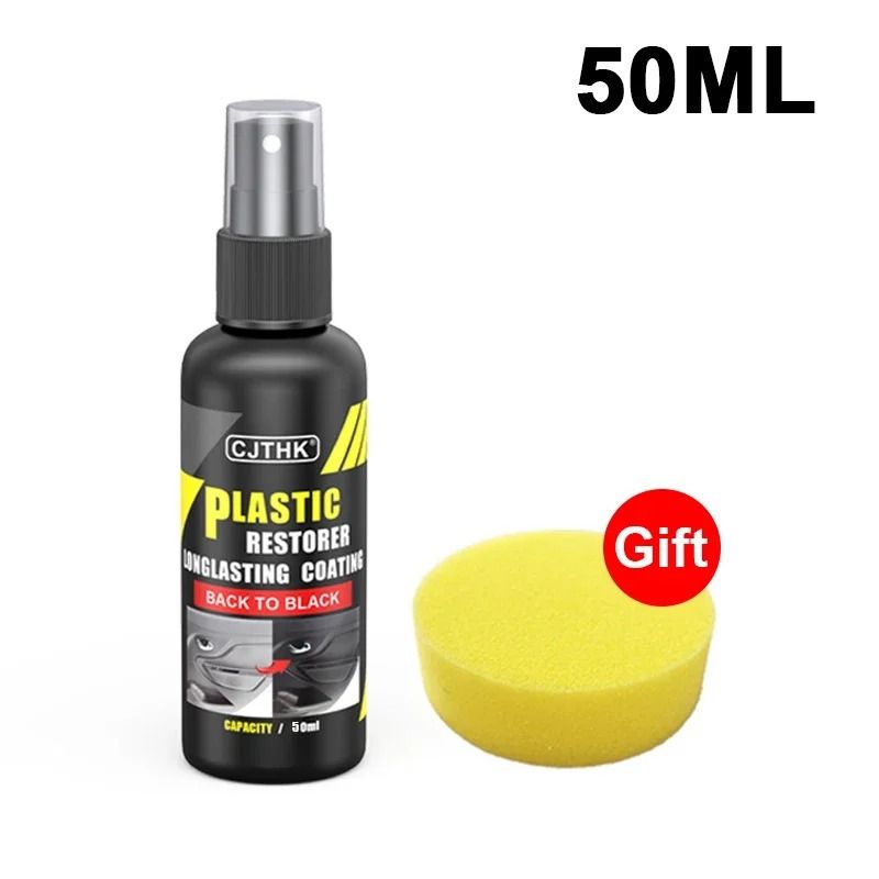 Car Plastic Restorer Back To Black Trim Renovator Gloss Coating