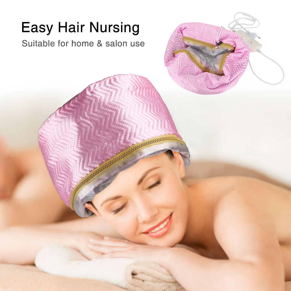 Self-Heating Hair Steamer Cap for Nourishing Thermal Treatment Waterproof SPA Hair Care Hat