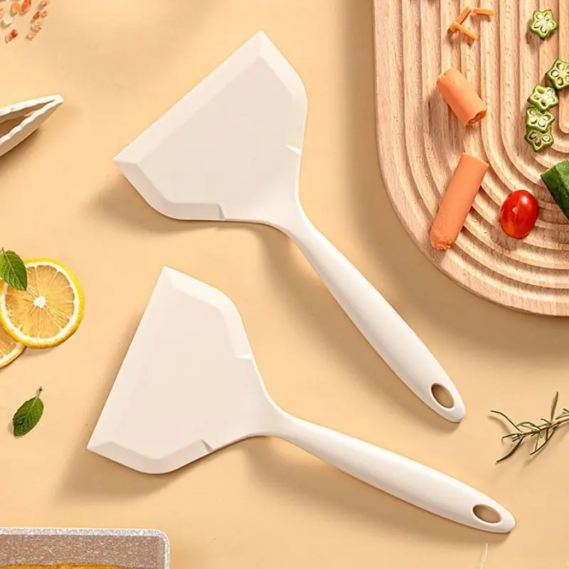 Food Grade Non-stick Frying Pan, Silicone Heat Resistant Spatula, Pancake Baking Scoop