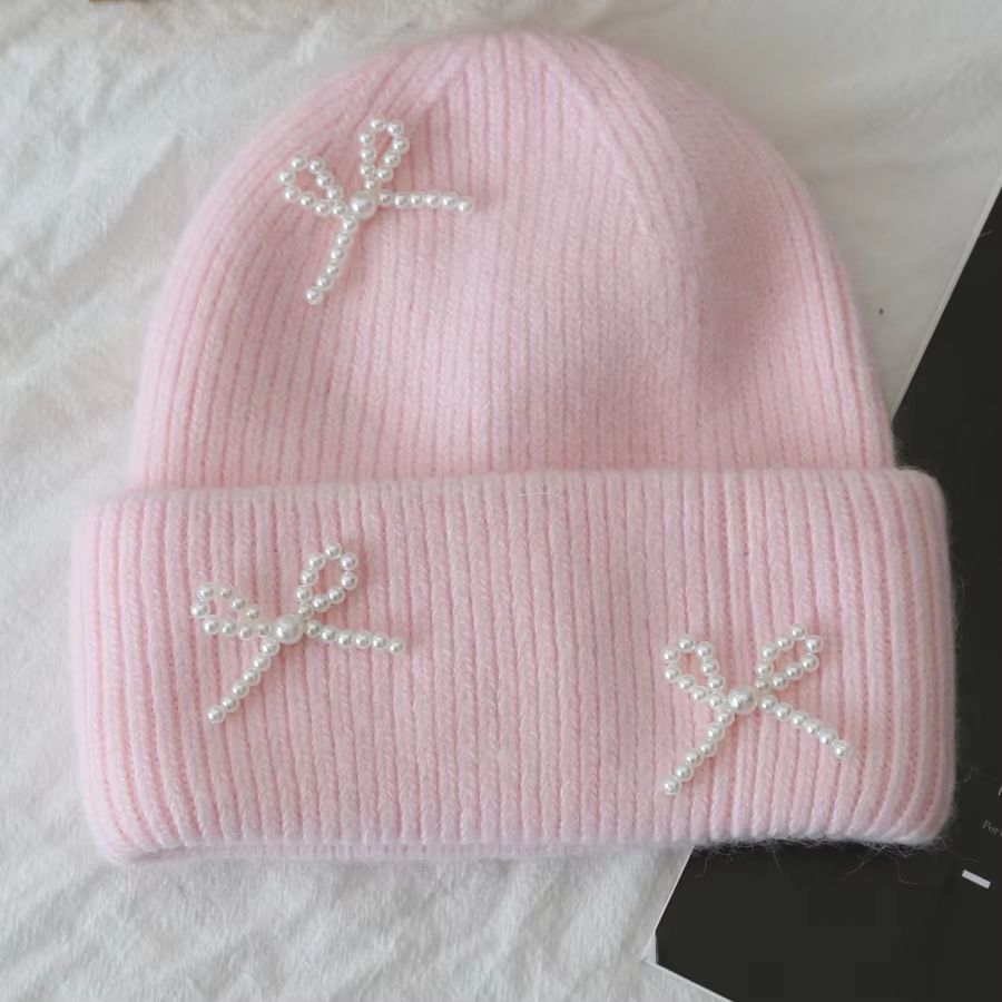 Women's Winter Windproof Layered Knitted Beanie Hat