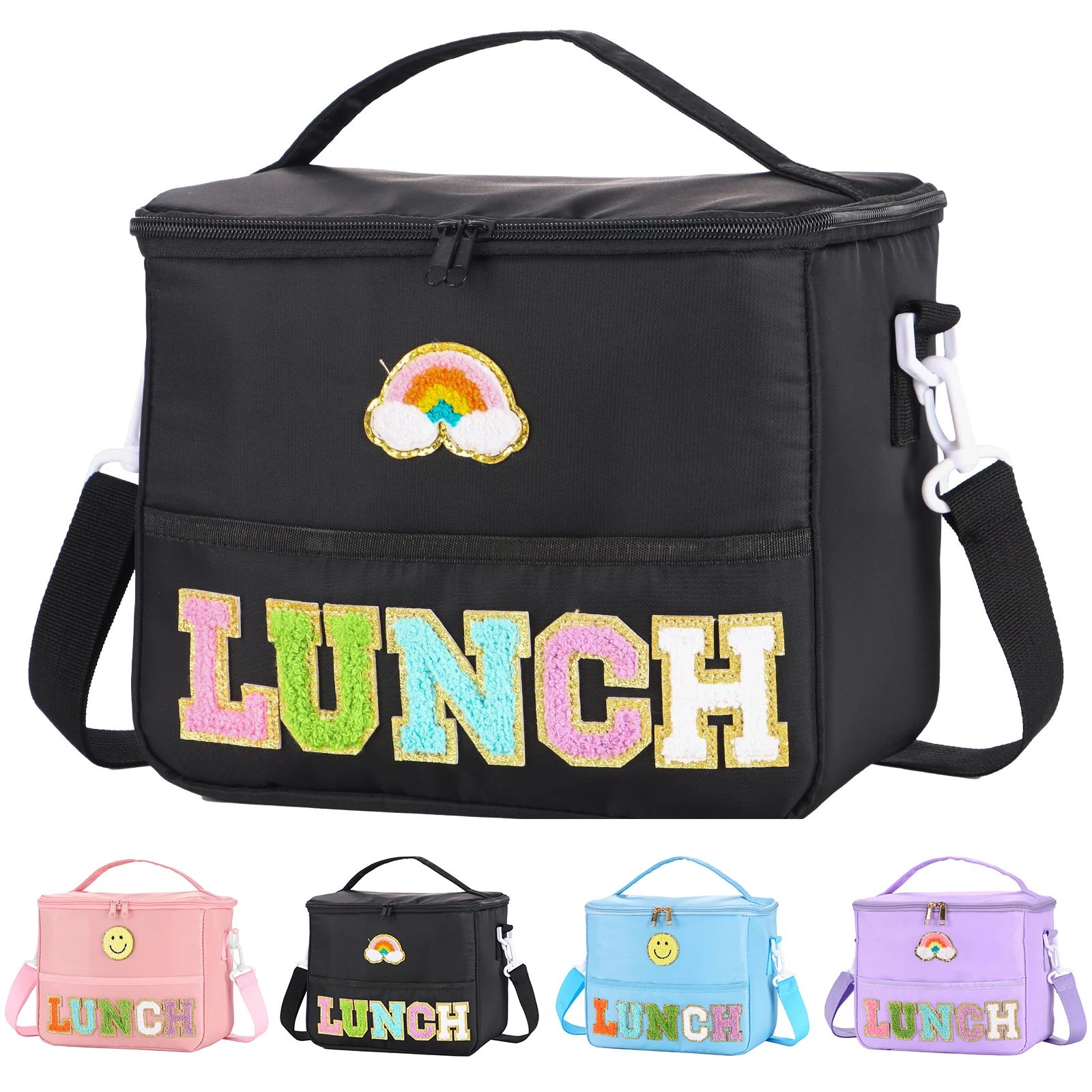 Embroidered Picnic Crossbody Travel Bag