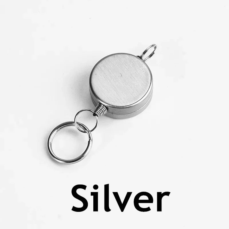 Retractable Key Chain ID Holder