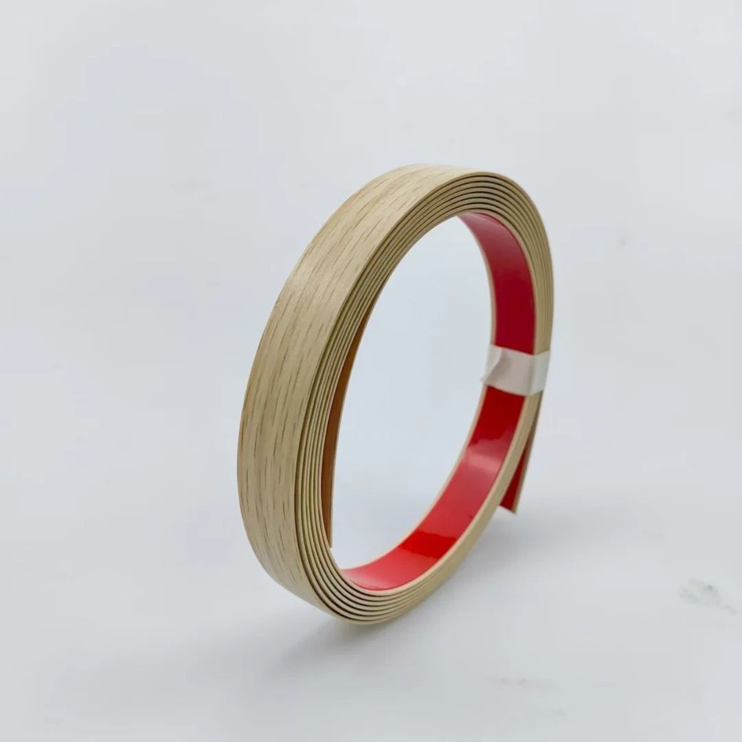 PVC Furniture Edging Banding Strip Adhesive Wood Veneer Tape