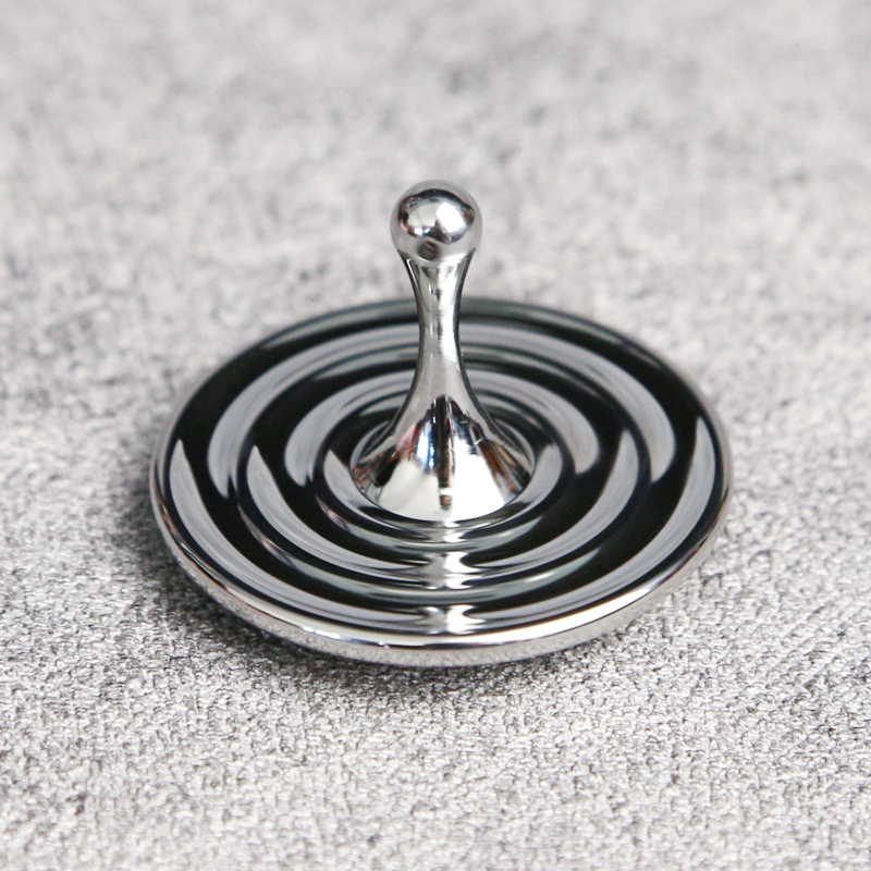 Zinc Alloy Teardrop Fidget Spinner Premium Anxiety Relief Toy