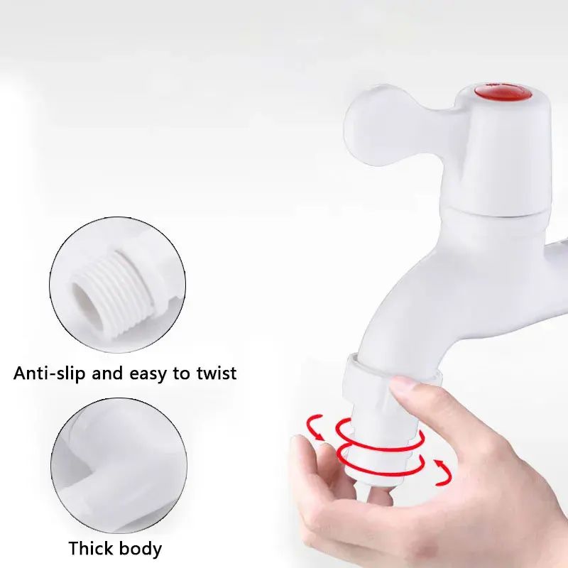 Bathroom Sink Plastic Water Faucet