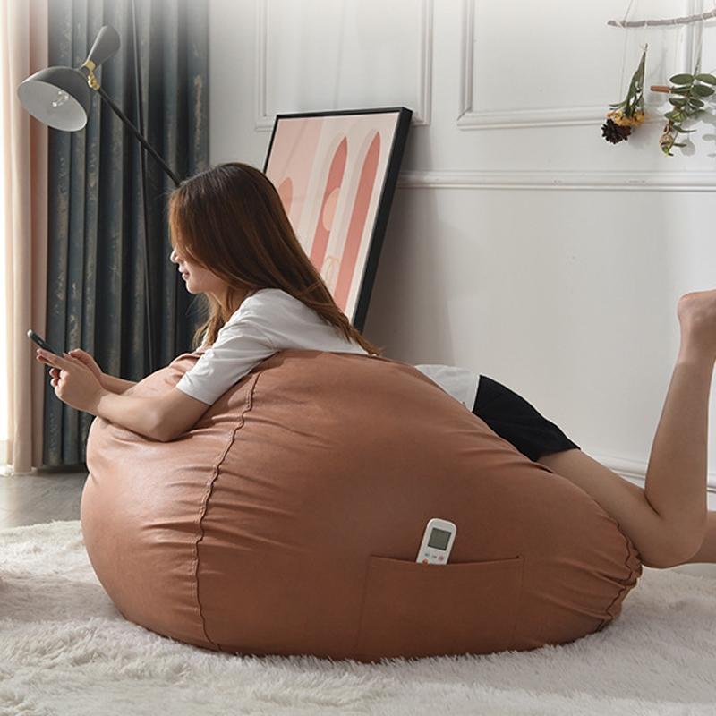Waterproof Bean Bag Chair Cover Breathable Tech Fabric Washable Replacement Sleeve