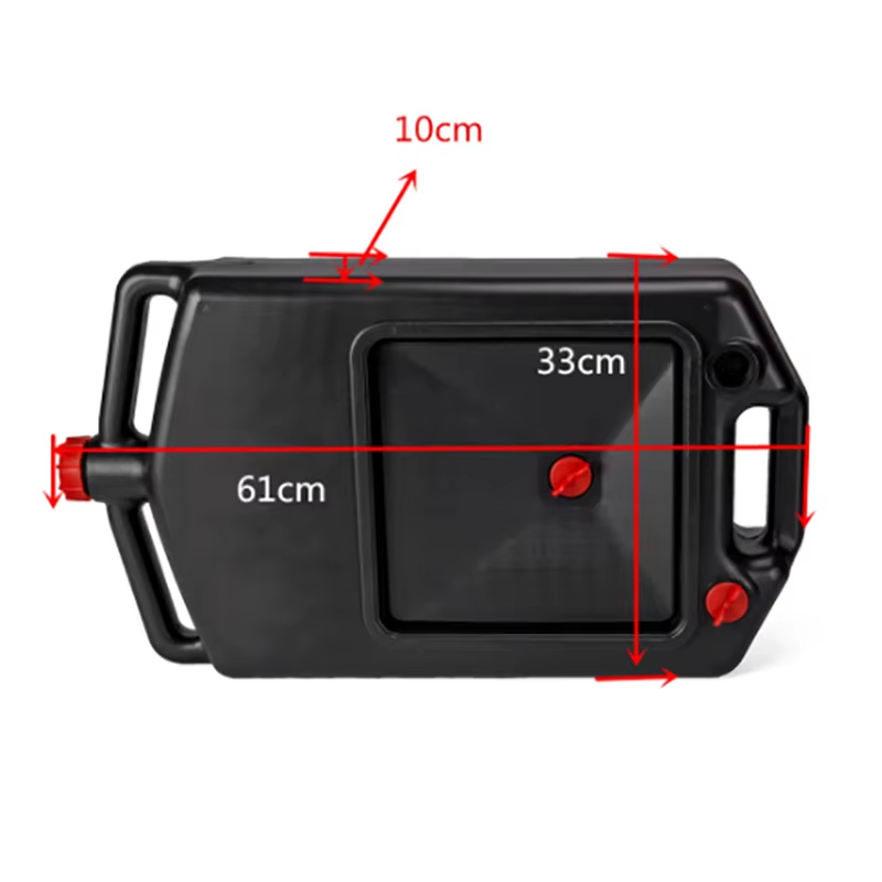 Portable Fuel Can for Car & Motorcycle Durable Gasoline Jerrycan