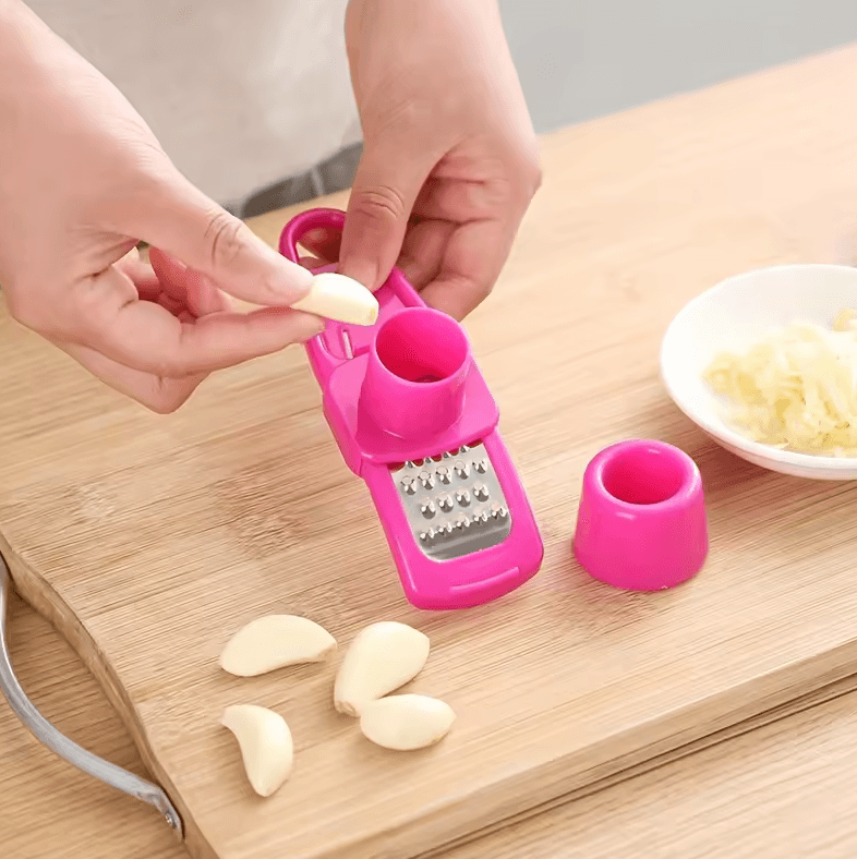 Mini Manual Garlic Grinder and Press Kitchen Garlic Mash Tool