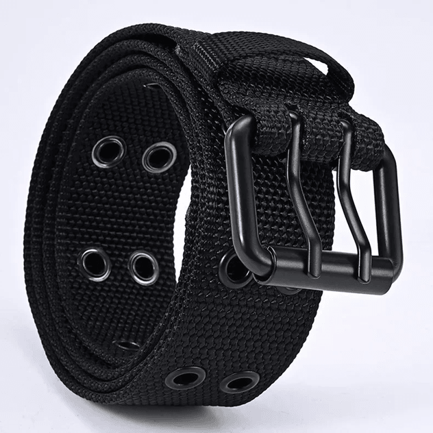 Mens Breathable Nylon Belt Lightweight Pin Buckle Outdoor Casual
