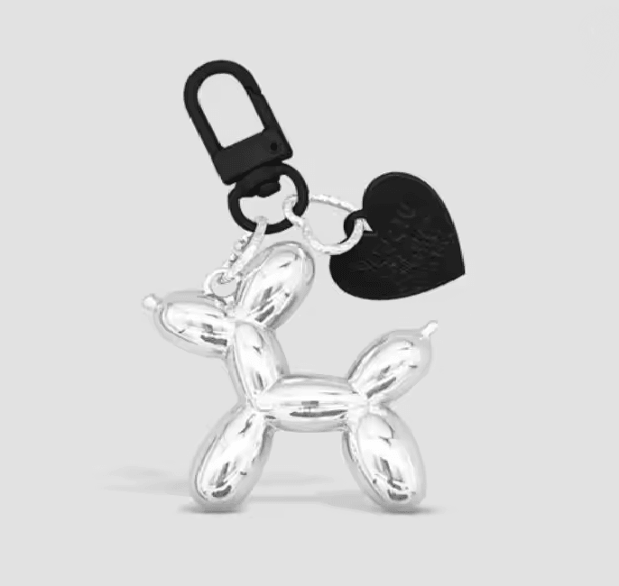 Jelly Balloon Dog Keychain Pendant