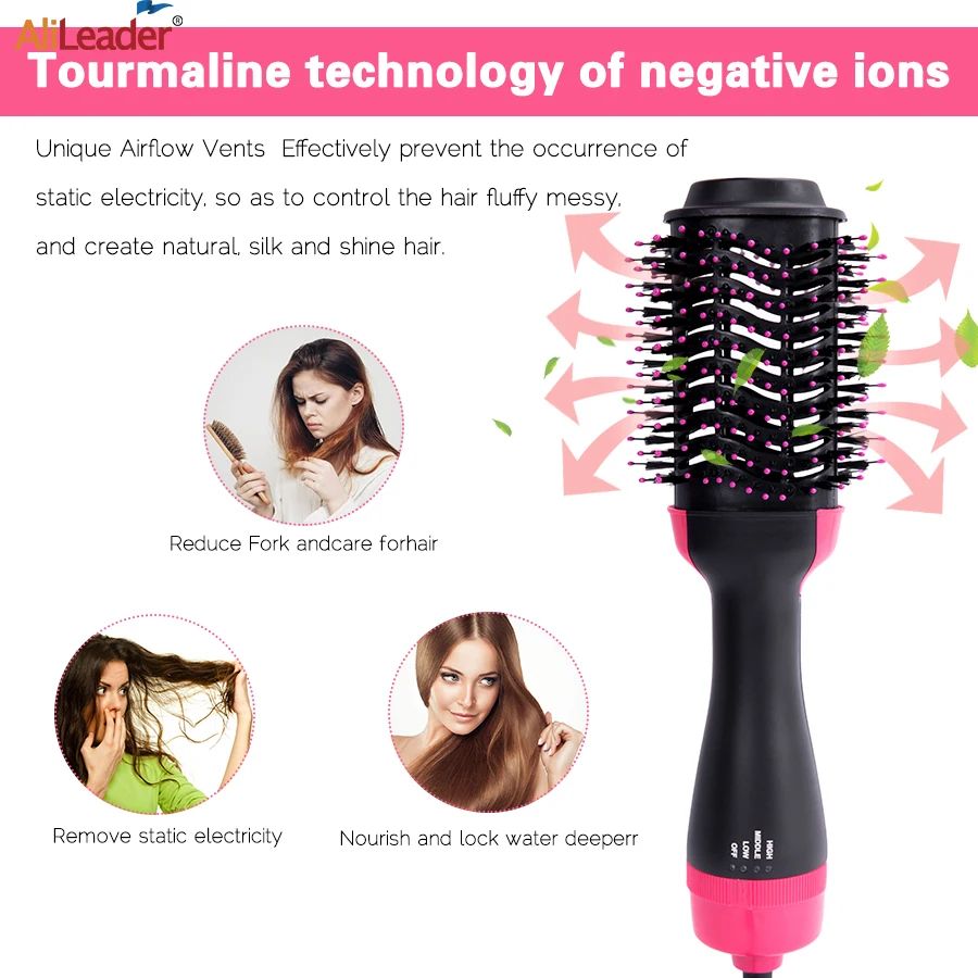 4-in-1 One-Step Hair Dryer Brush Volumizer & Styling Tool