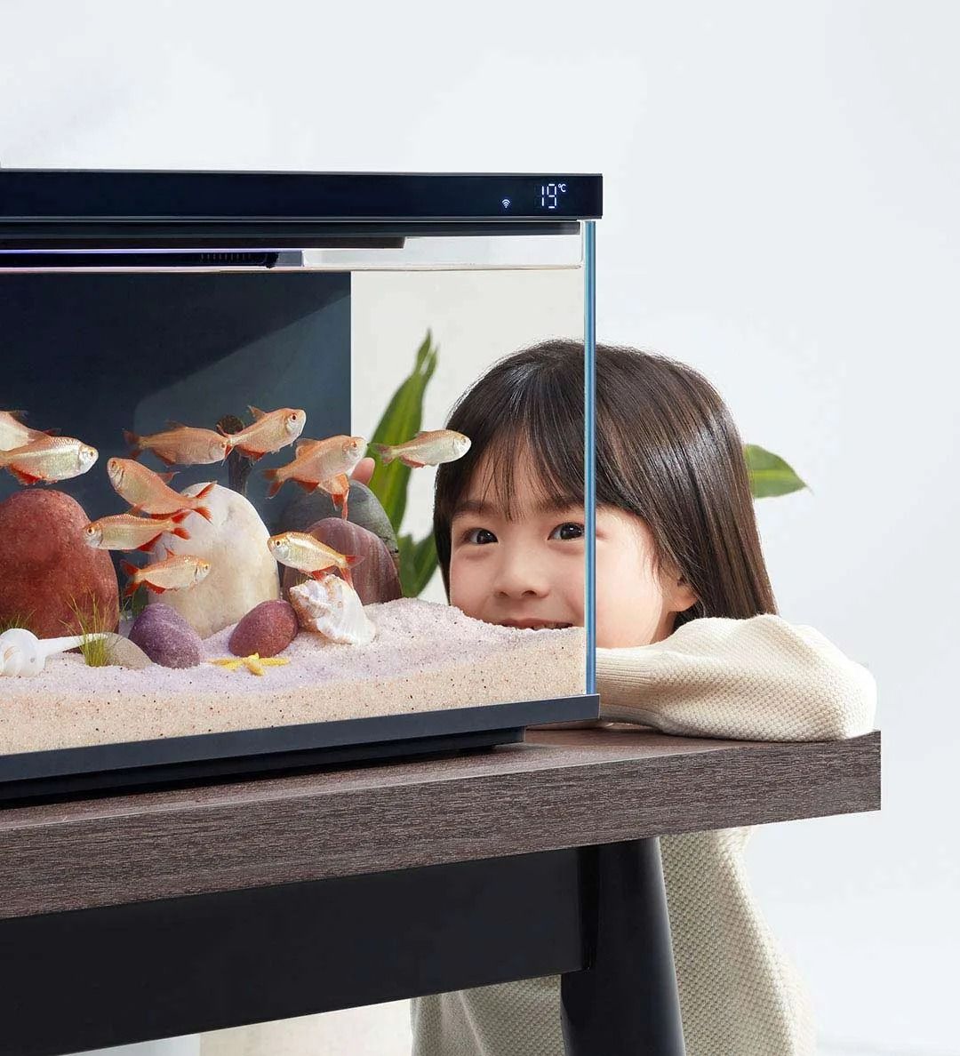 Xiaomi Mijia Smart Fish Tank with Remote Feeding and Smart Lighting System 20L
