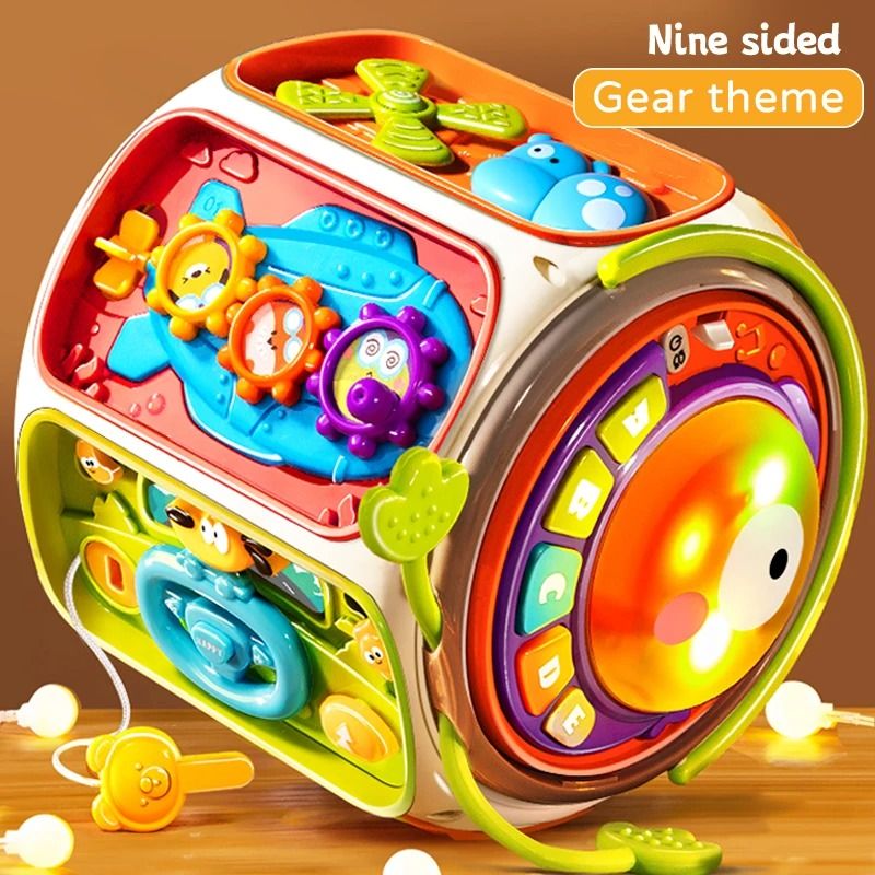 Baby Cell Phone Toy | Educational Music & Light Mobile Speaker