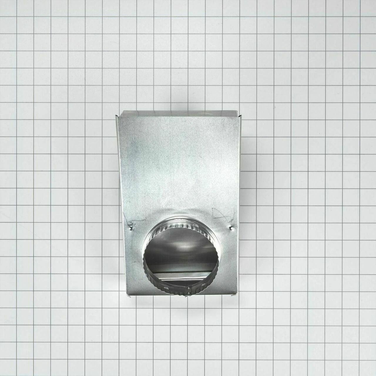 Exhaust Periscope Kit for Whirlpool Maytag Dryer Vent Adaptor with Durable Silver Finish