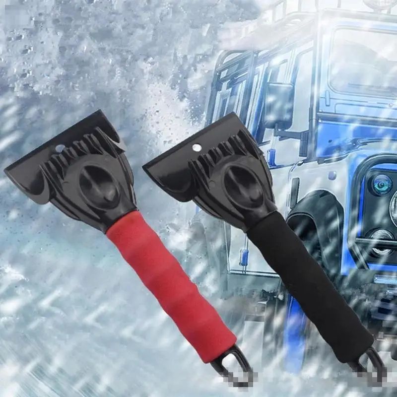 ArcticClear 2-in-1 Car Ice Scraper & Snow Brush for Windshield Defrosting
