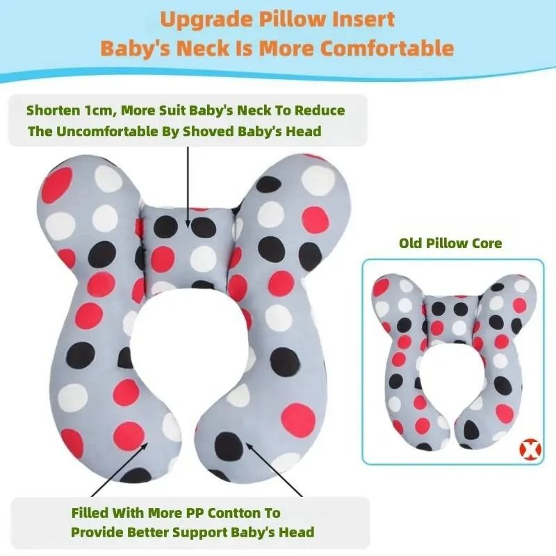 Baby Head and Neck Support Travel Pillow