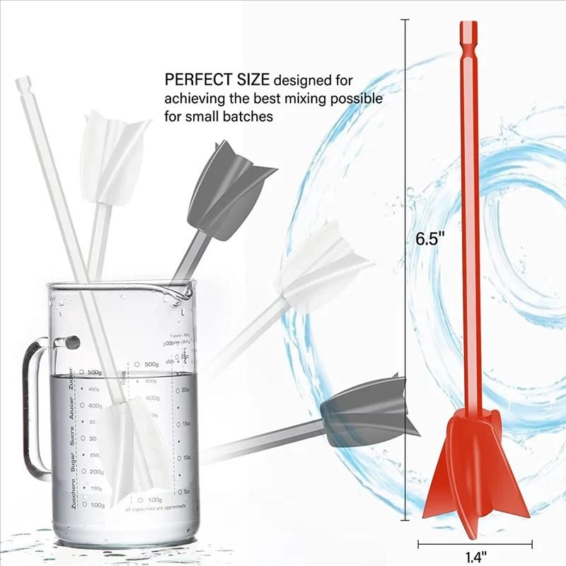 Epoxy Mixer Paint Drill Attachment Paddle