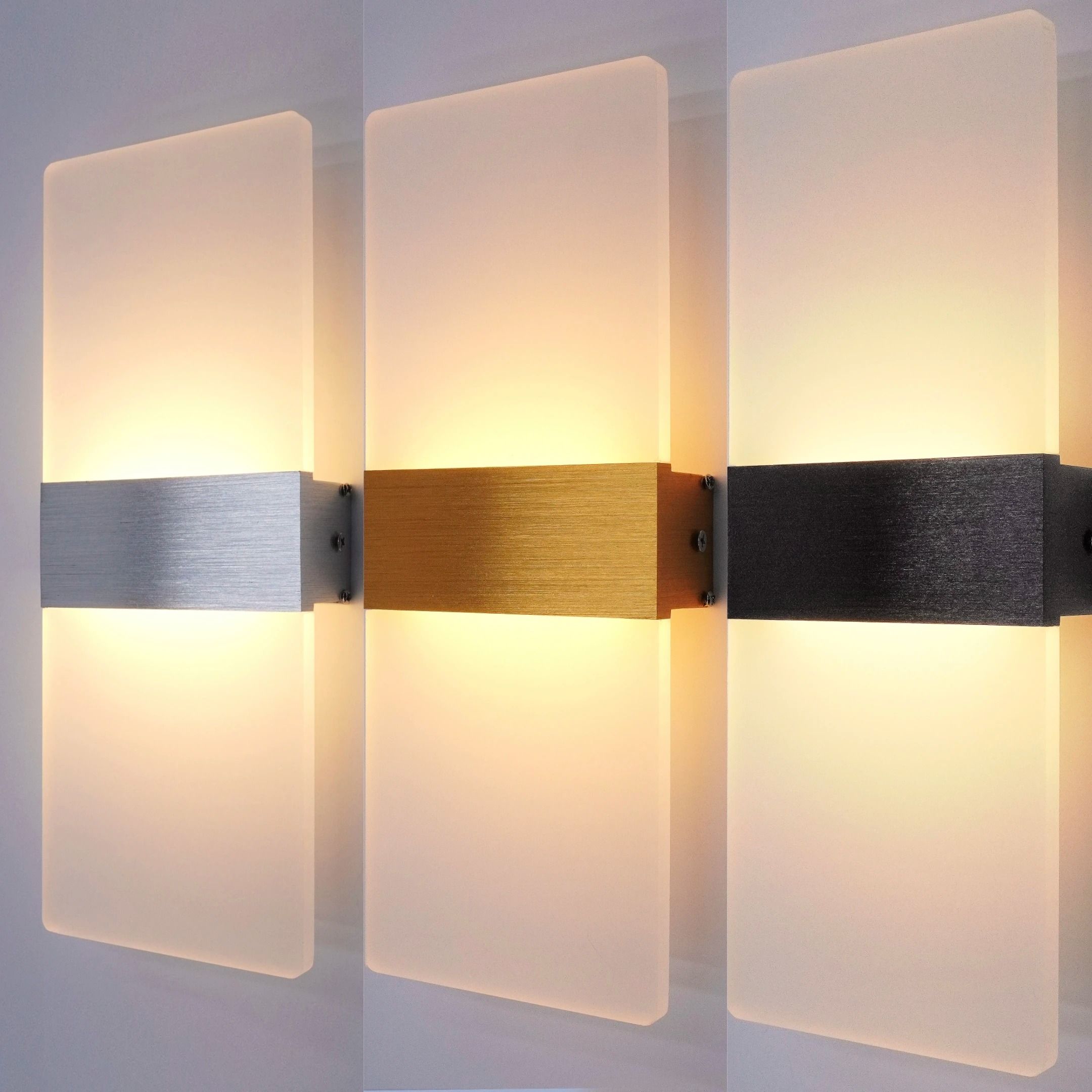 Sleek Minimalist LED Indoor Sconce and Accent Wall Lamp
