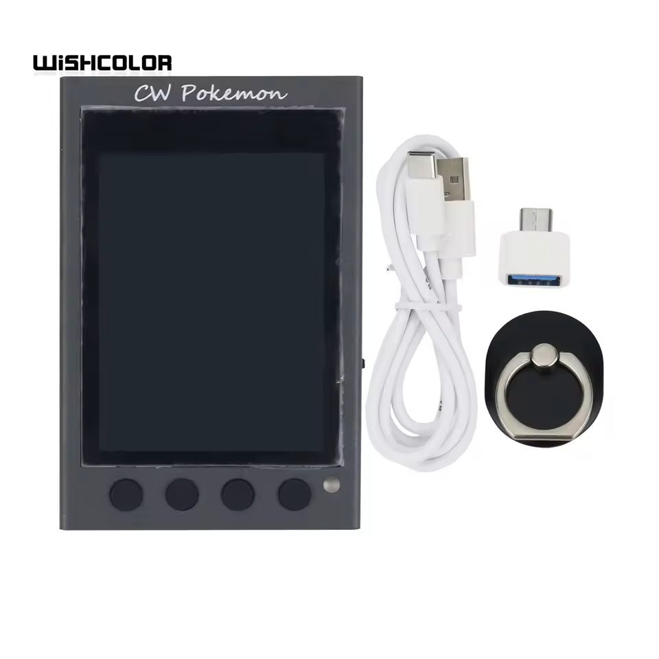 HAMCUBE Mini CW Morse Code Trainer with Display – Compact Practice Device for Telegraph Training