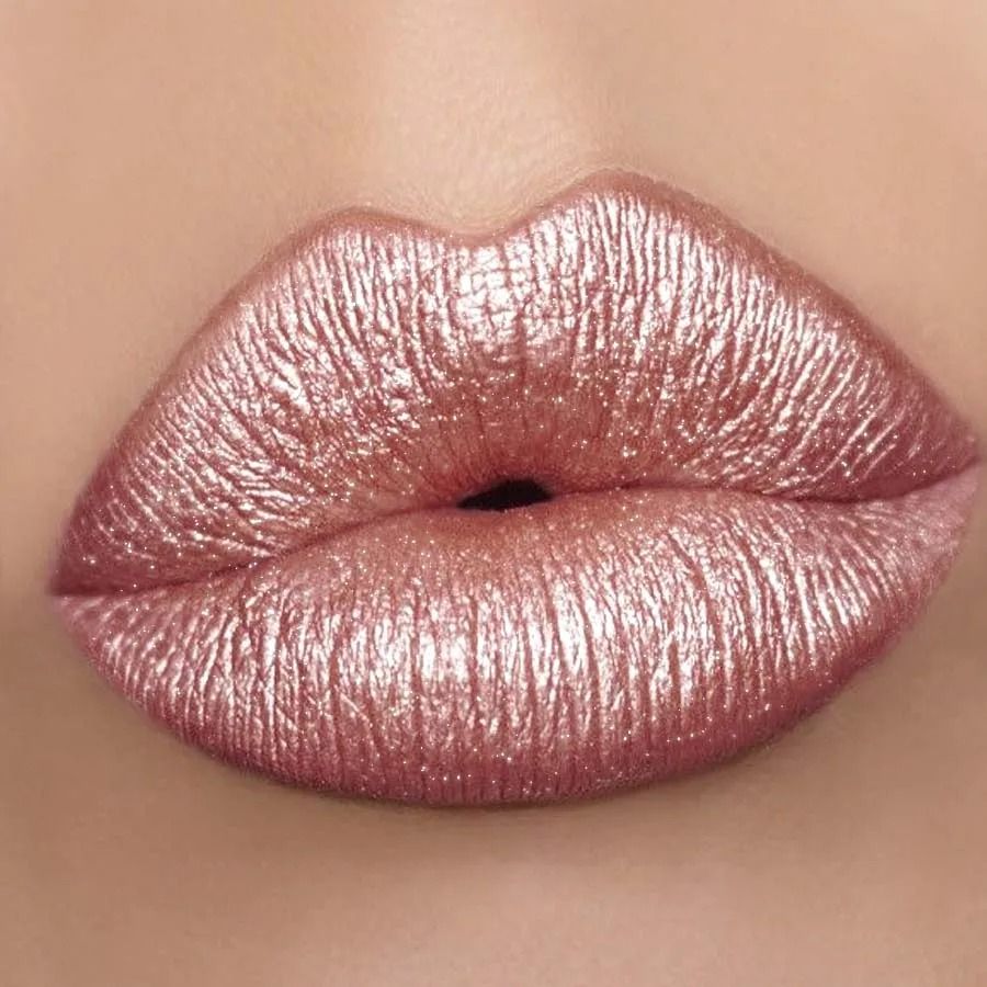 Metallic Glitter Lipstick Waterproof Long Lasting Shimmer Lip Glaze