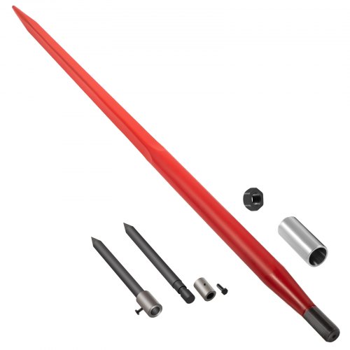 Heavy-Duty Hay Bale Spear Set, Quick Attach 49