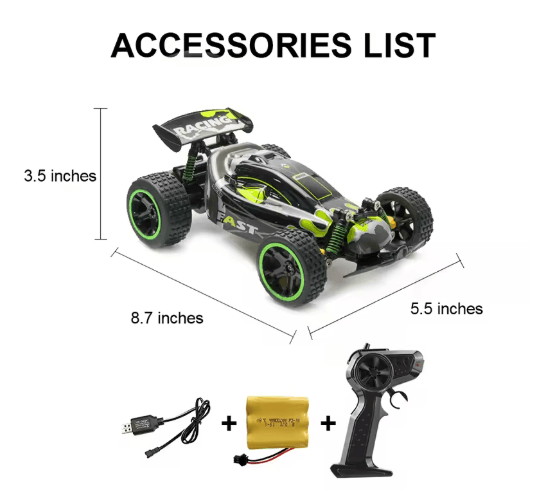 Sinovan 1 18 High Speed RC Car 20kmh Remote Control Drift Racing Toy