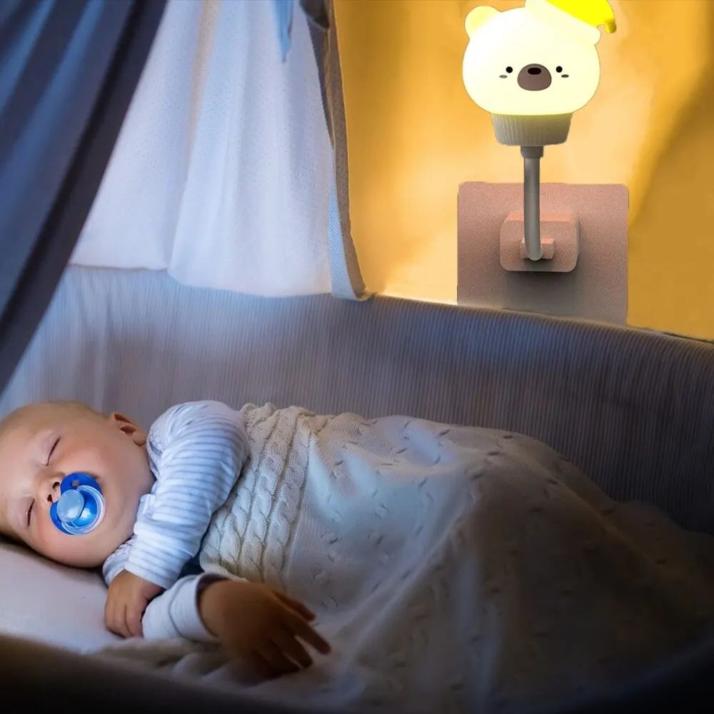 USB Cartoon LED Night Light with Remote Control